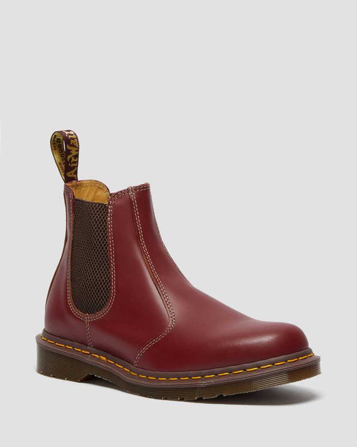 Dr Martens Mens 2976 Vintage Made In England Chelsea Boots Brown - 13925SYUK